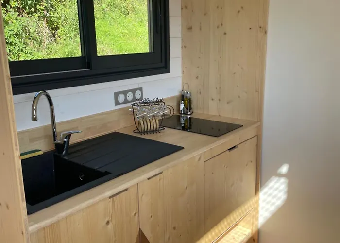 בקתה Tiny House Tout Confort Au Coeur Des Pyrenees Calme, Vue Et Detente *